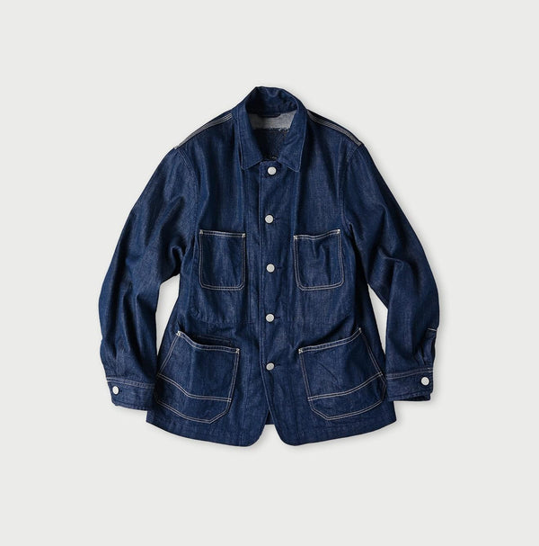 Mon-petit Denim 908 4pocket Shirt Nou (Size 4)
