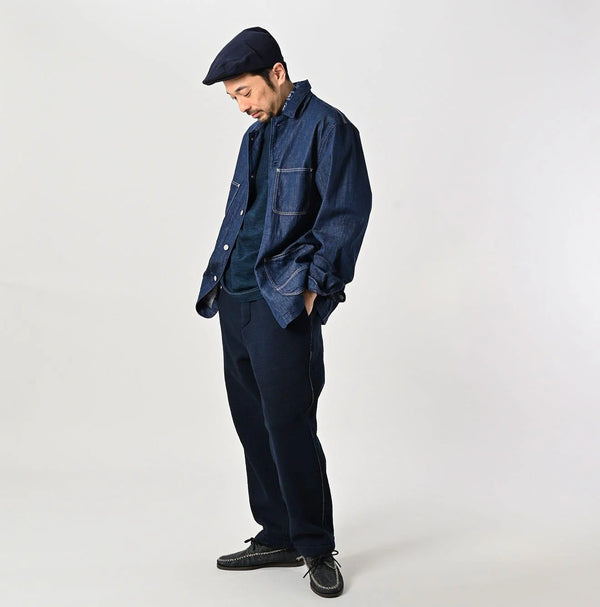 Mon-petit Denim 908 4pocket Shirt Nou (Size 4)