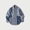 Indigo Patchwork 908 Eastern Shirt (Size 4 & 5)