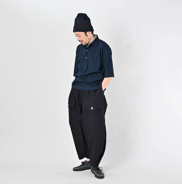 Indigo Supima Tenjiku 908 Polo